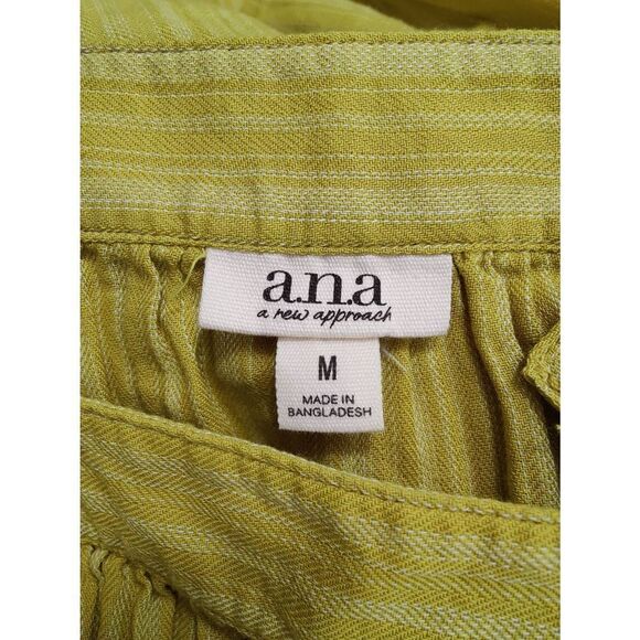 a.n.a 100% Cotton Halter Top with Adjustable Straps NWT - Picture 4 of 6